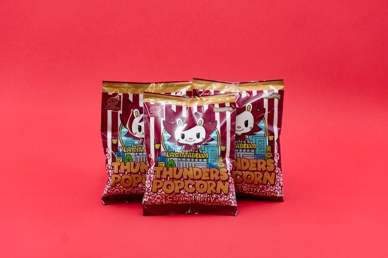 12/13 A東京戦 オリジナルポップコーン「THUNDERS POPCORN supported