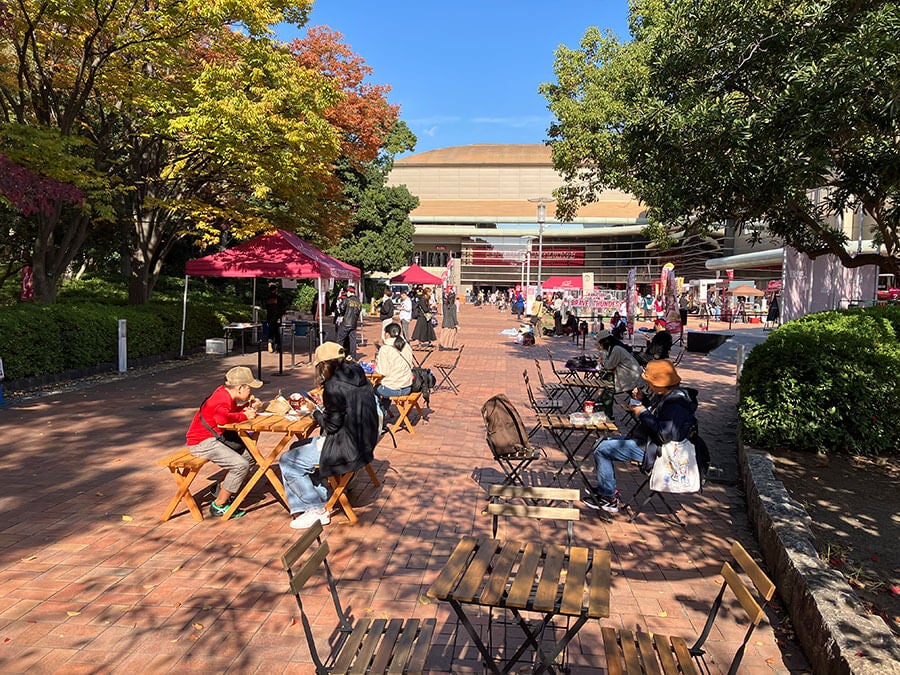 テラス席のイメージ