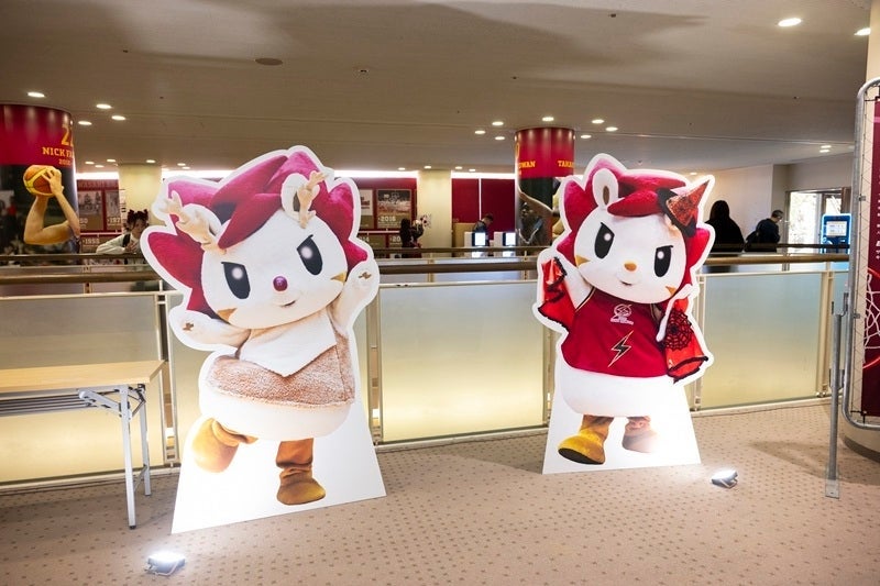 ロウルまみれな会場装飾