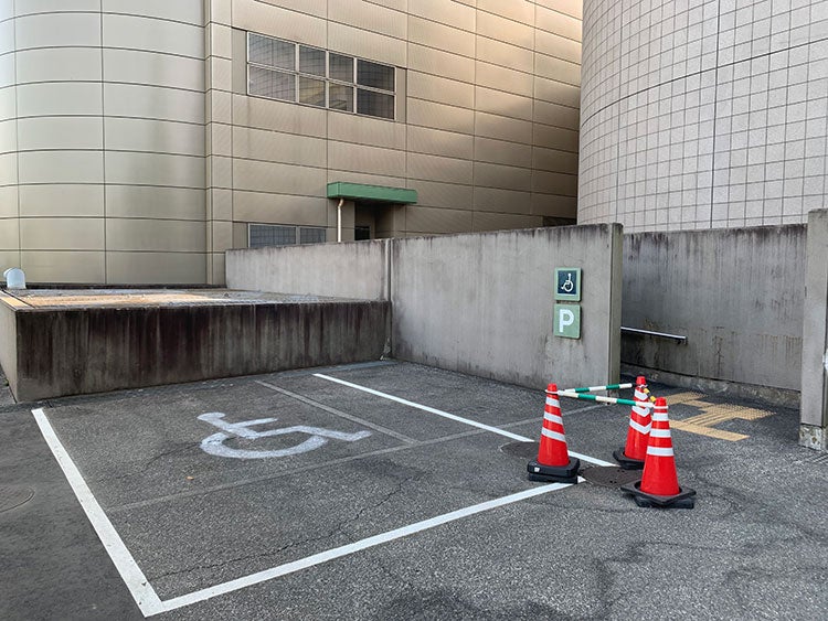 車椅子スペースのイメージ